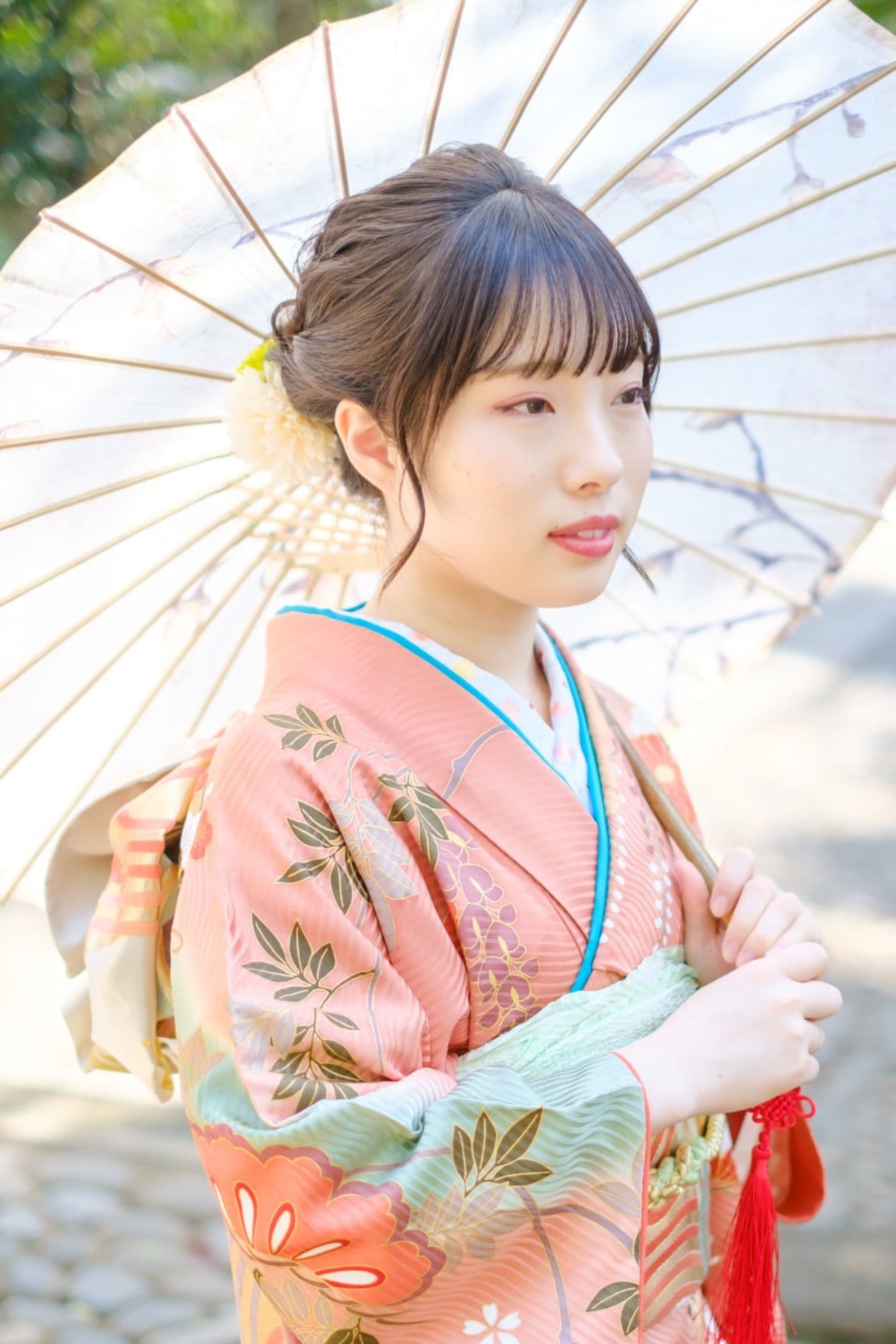 成人式の前撮り・代々木八幡宮