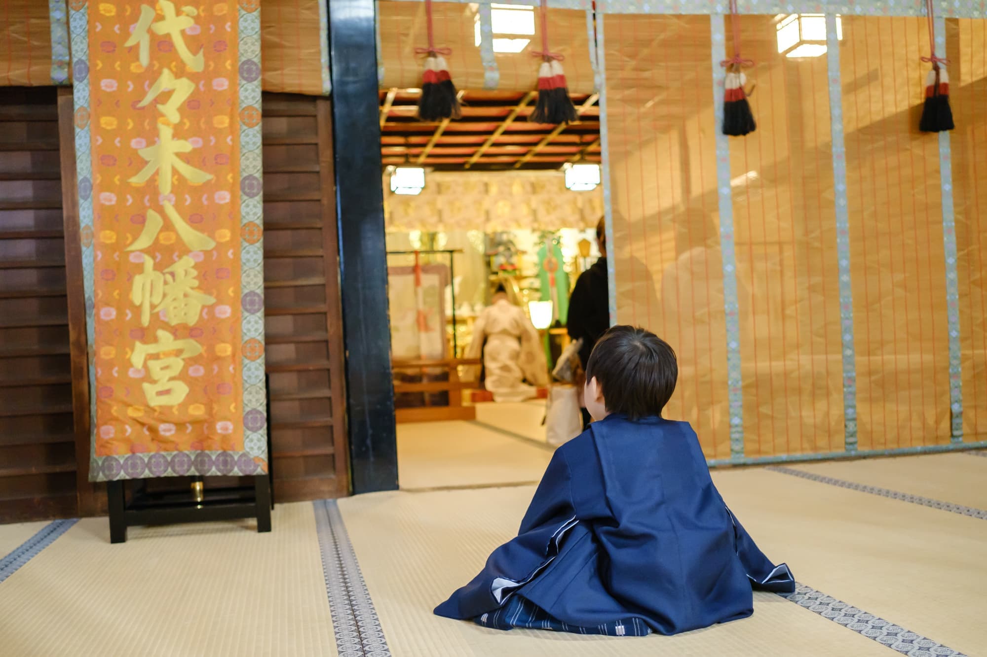 代々木八幡宮の拝殿