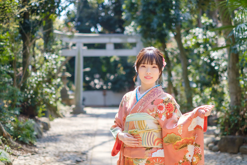 代々木八幡Splashフォトサロンの成人式の前撮り