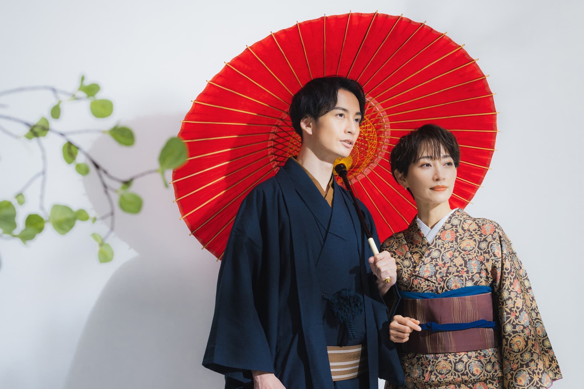 代々木八幡の写真スタジオ、結婚記念写真、銀婚式、金婚式