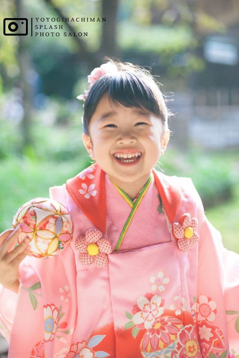 代々木八幡宮の七五三出張撮影・Splashフォトサロン