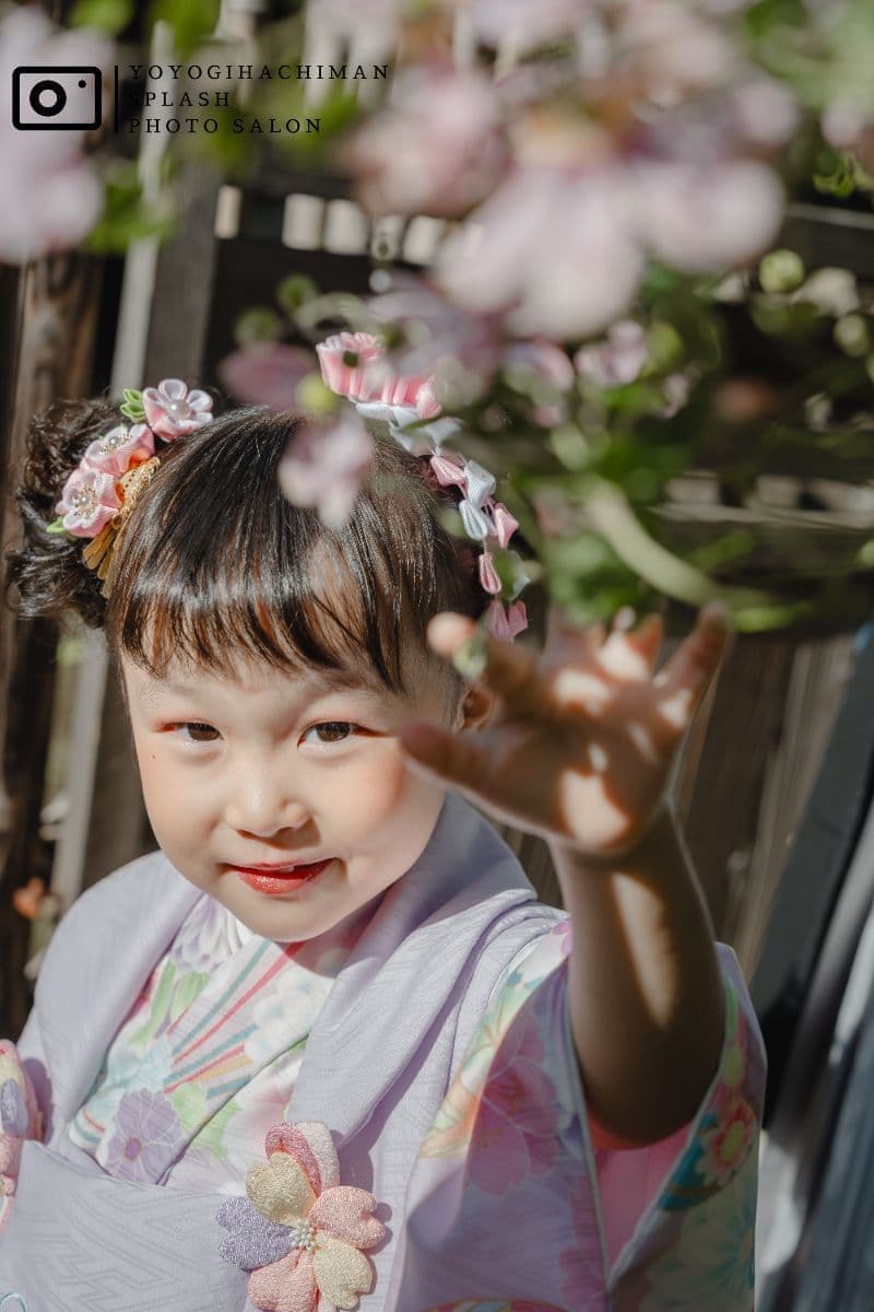 代々木八幡宮の七五三出張撮影・Splashフォトサロン